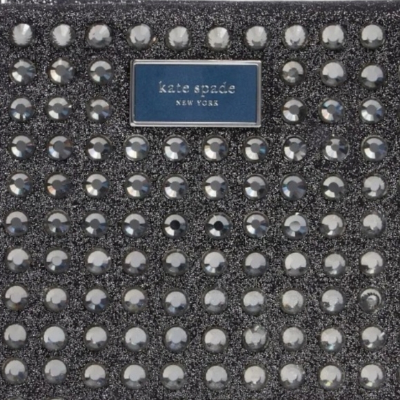 Kate Spade Nova Crystal Embellished Stud Clutch Or Crossbody, NWT - Picture 7 of 7